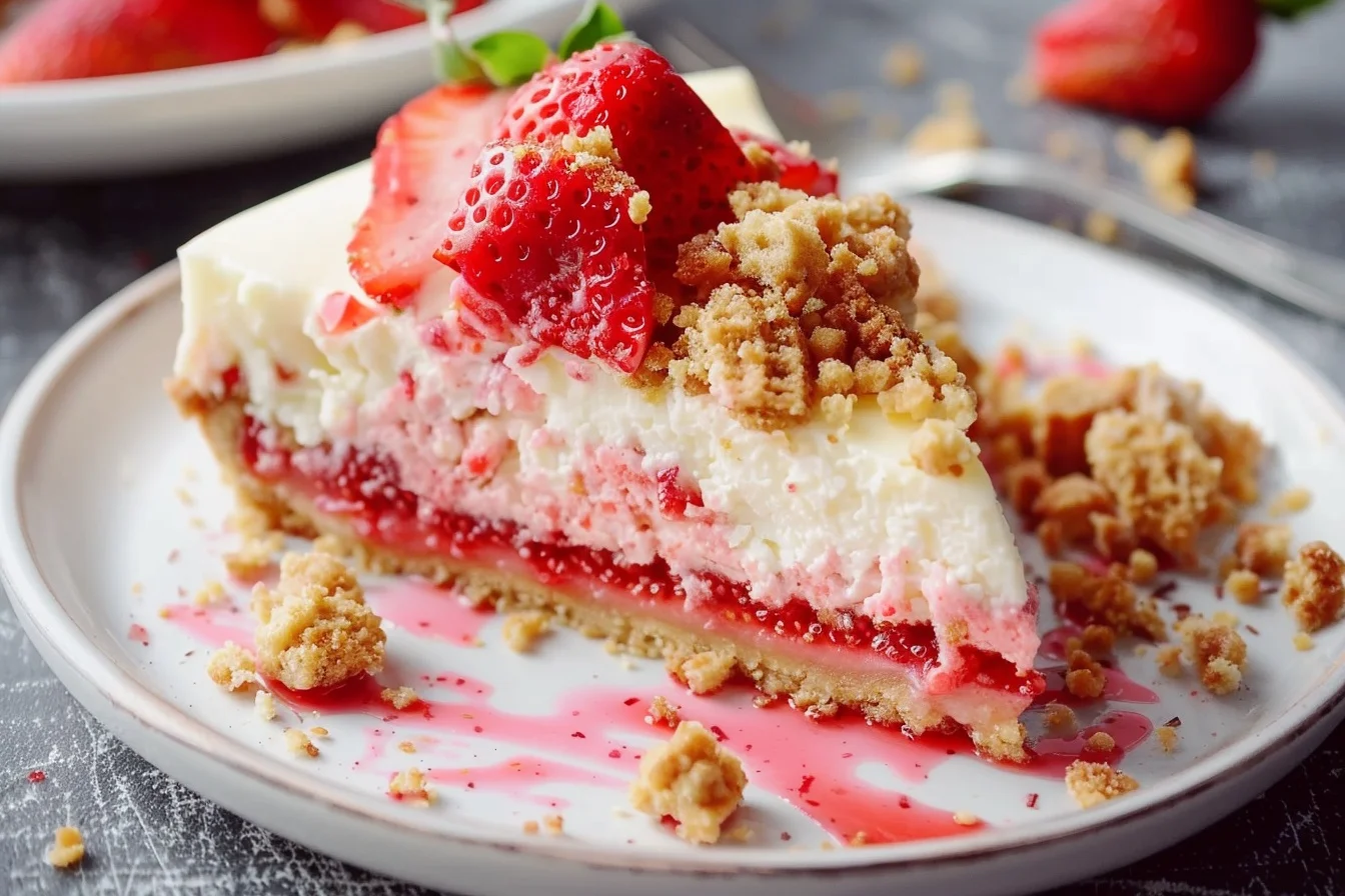 strawberry crunch cheesecake 6 delightful variations middle