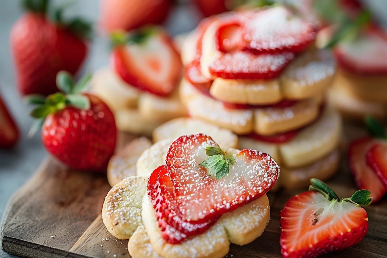 strawberry shortbread cookies 5 irresistible recipes middle