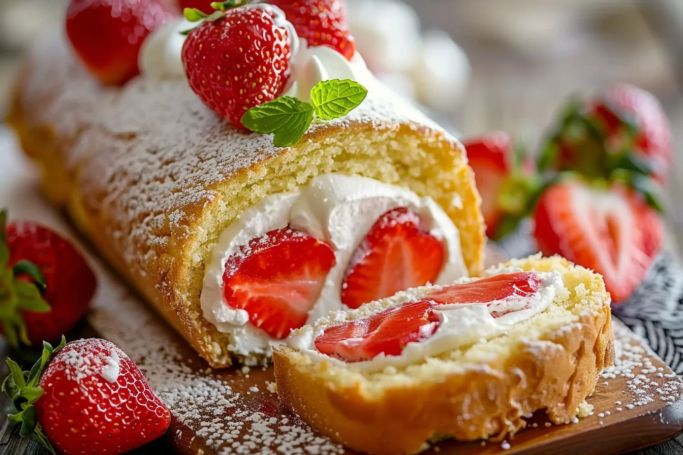 strawberry shortcake cake roll 5 delightful ideas top