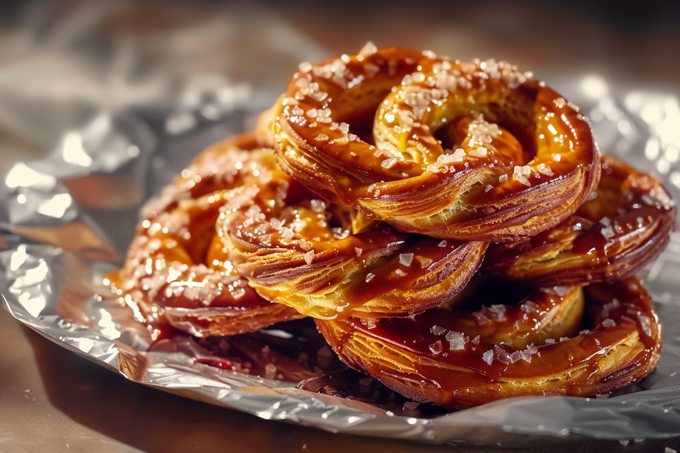 butter toffee pretzels middle