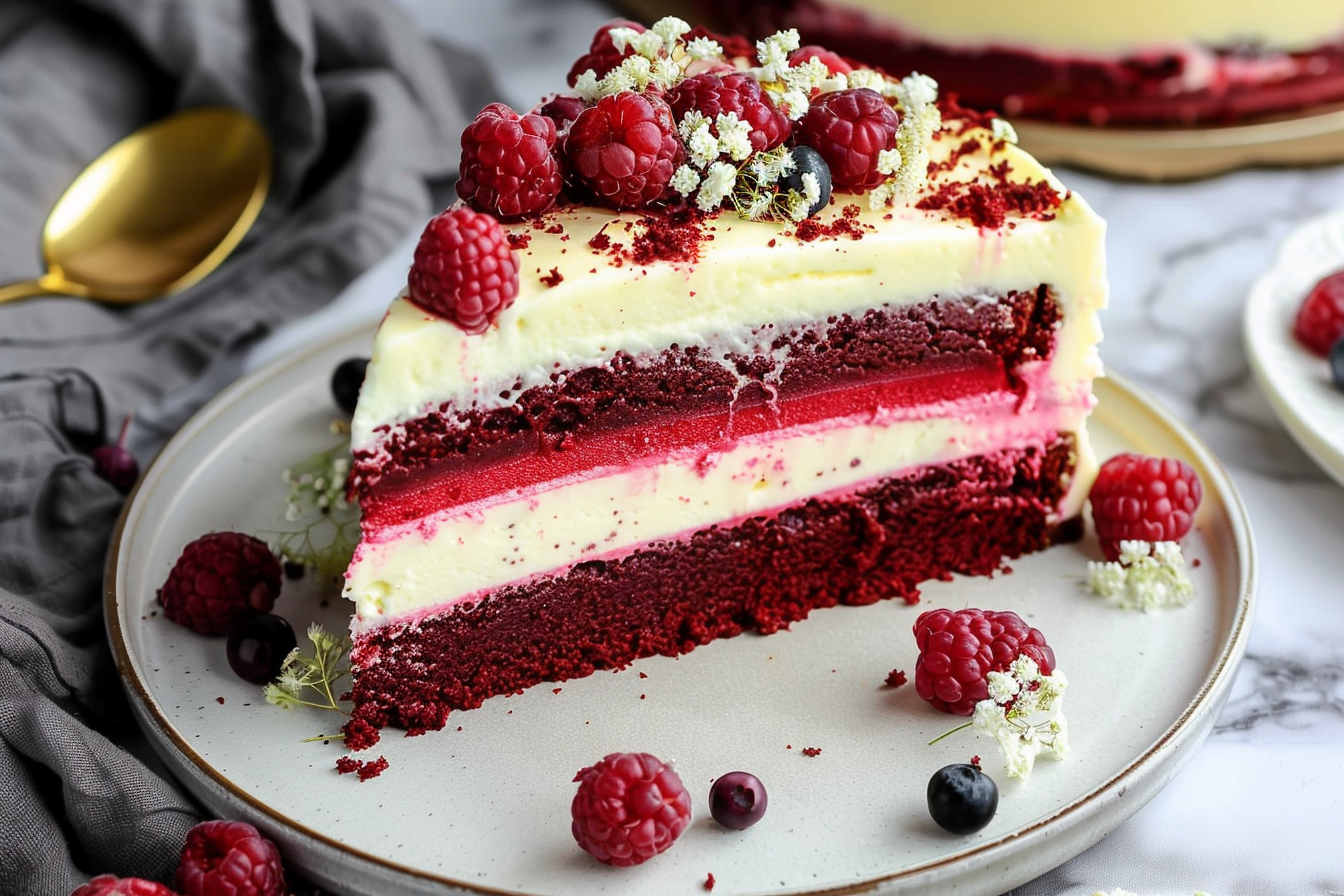creamy red velvet cheesecake cake 4 decadent recipes end