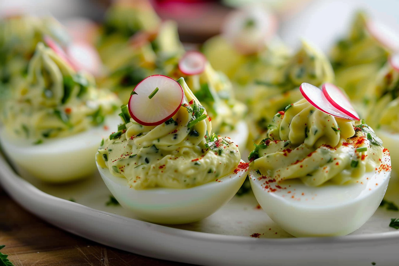 easy avocado deviled eggs end