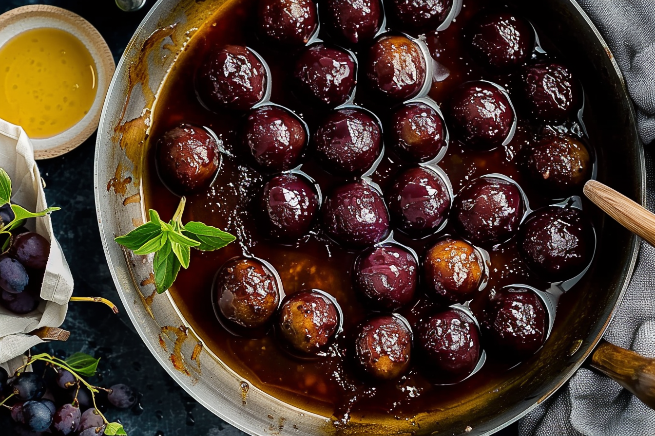 easy grape jelly meatballs end