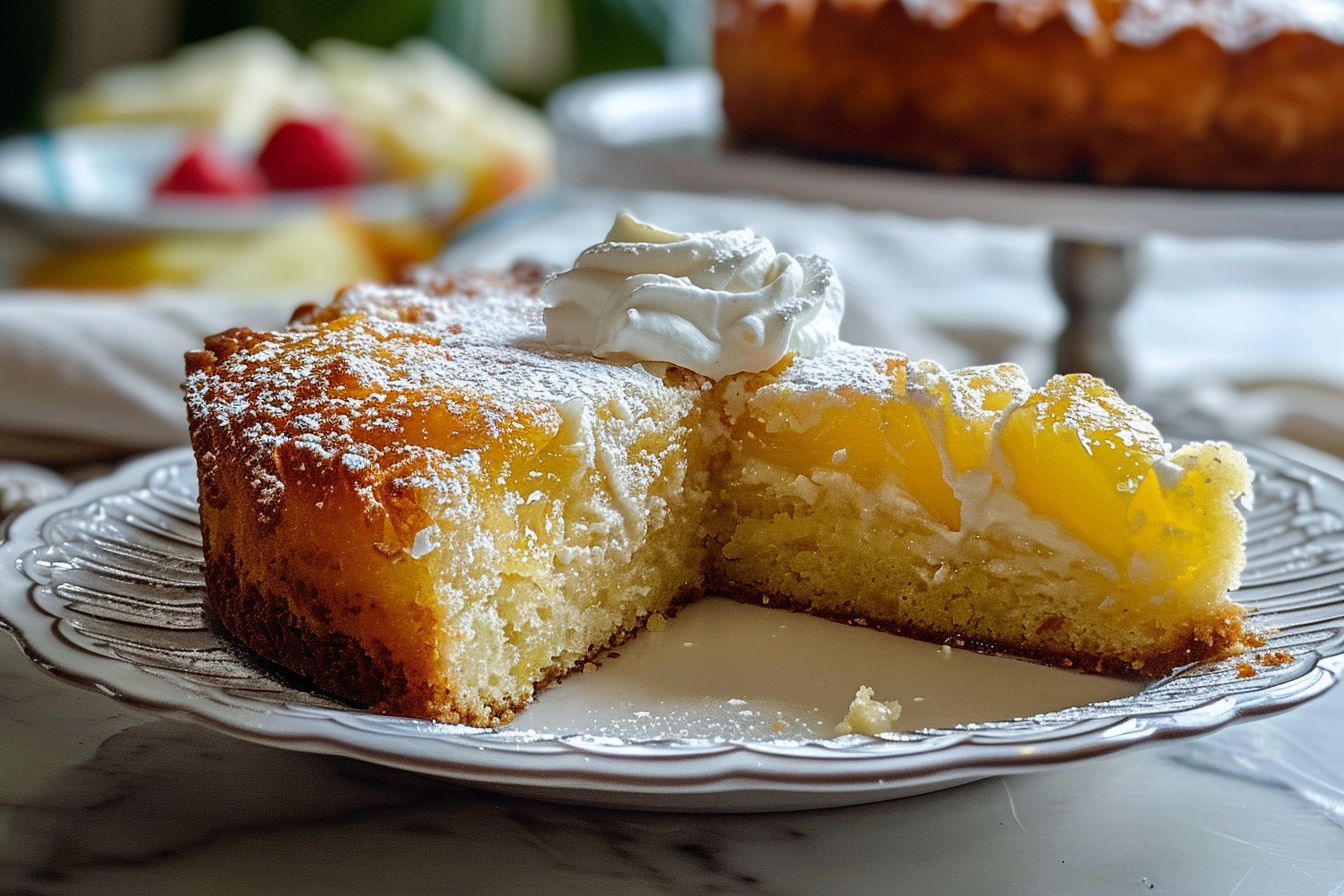 Easy juicy pineapple heaven cake 2 easy juicy pineapple heaven cake top