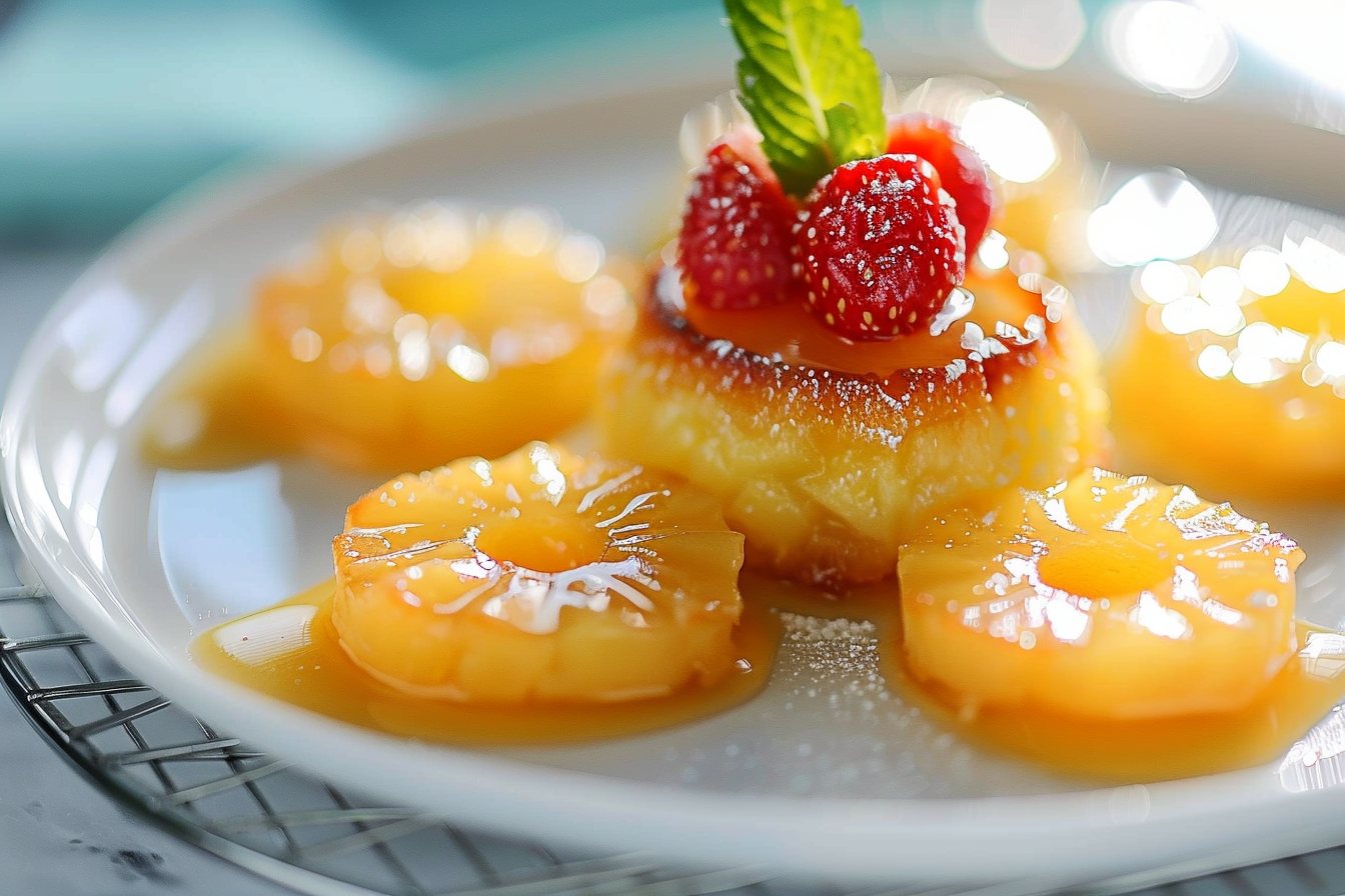 easy mini pineapple upside down 5 end