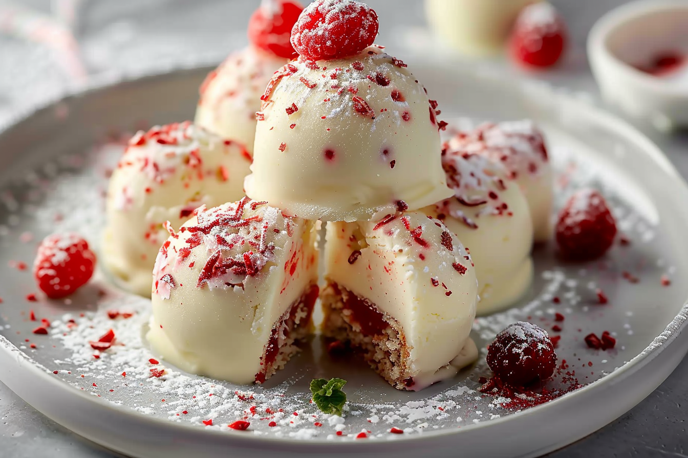 easy no bake white chocolate end