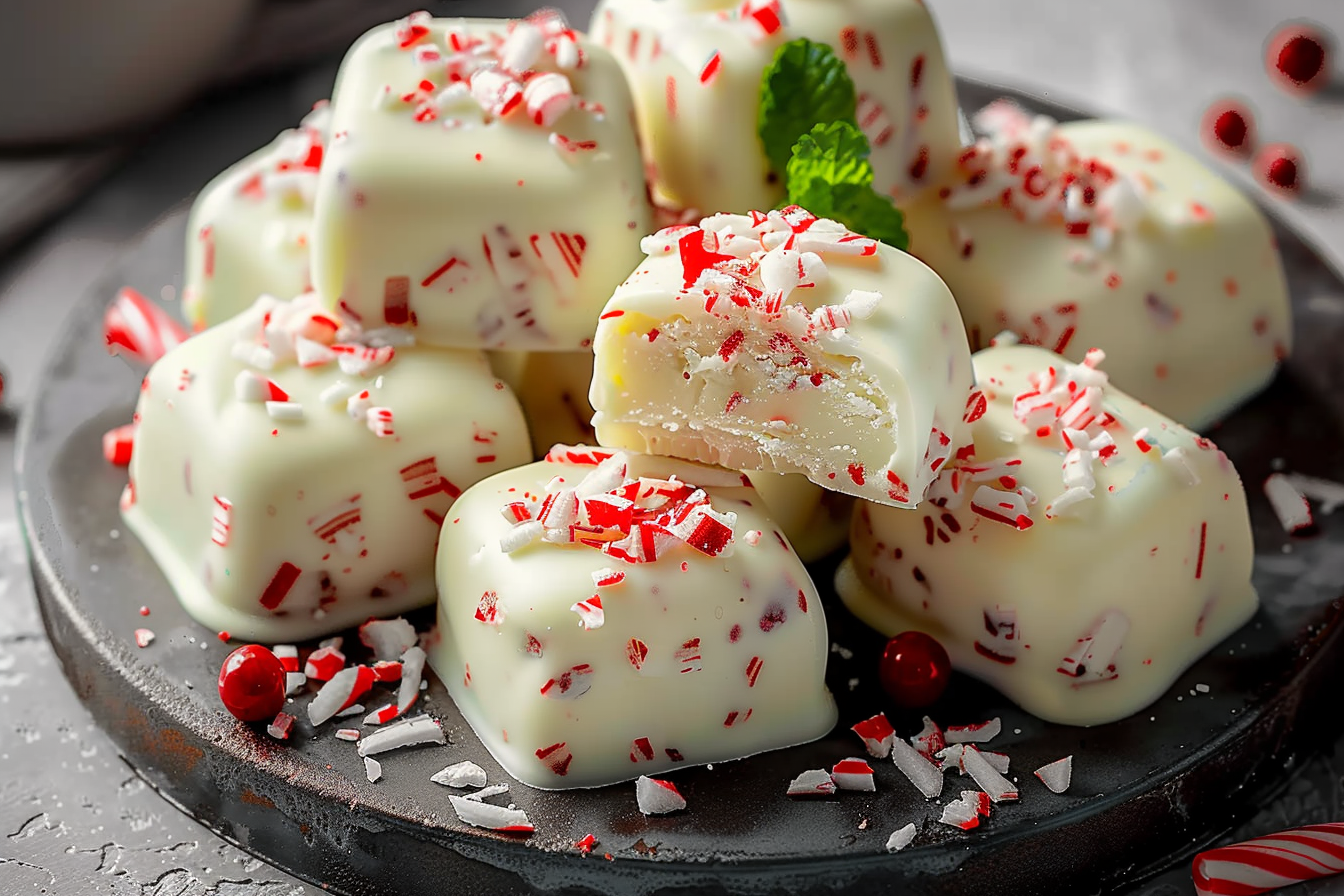 easy no bake white chocolate middle
