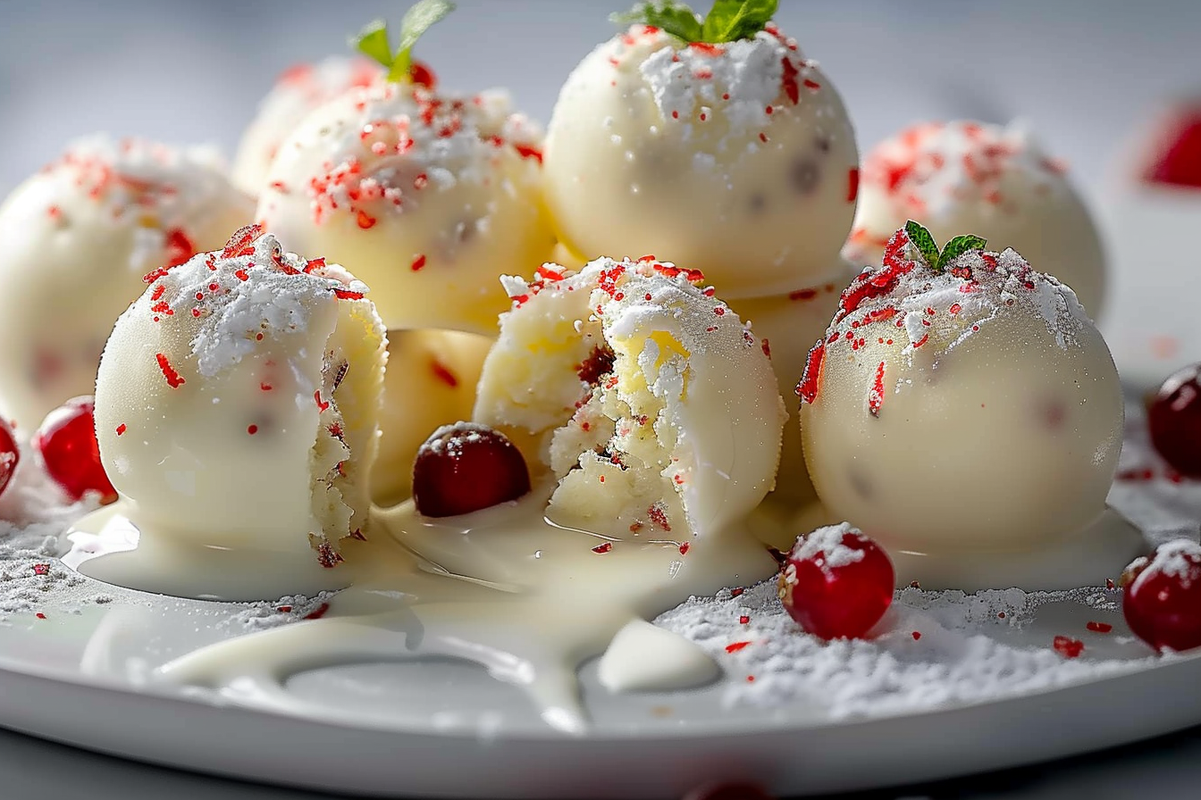 easy no bake white chocolate top