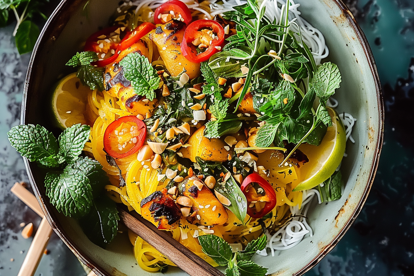 easy vietnamese turmeric sole bowls end