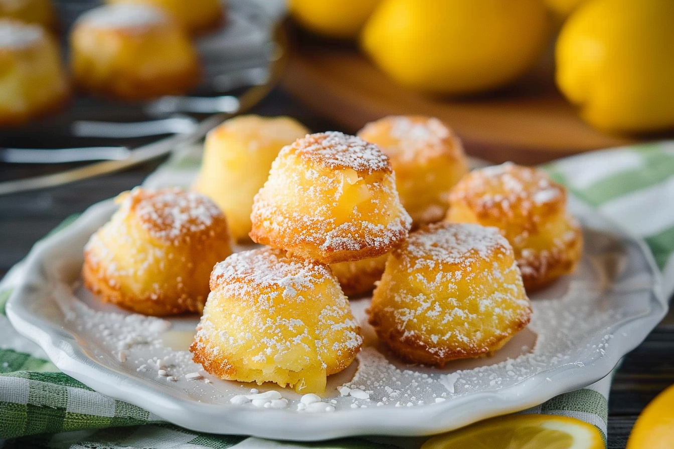 from scratch mini lemon drop cakes 3 simple tasty recipes end