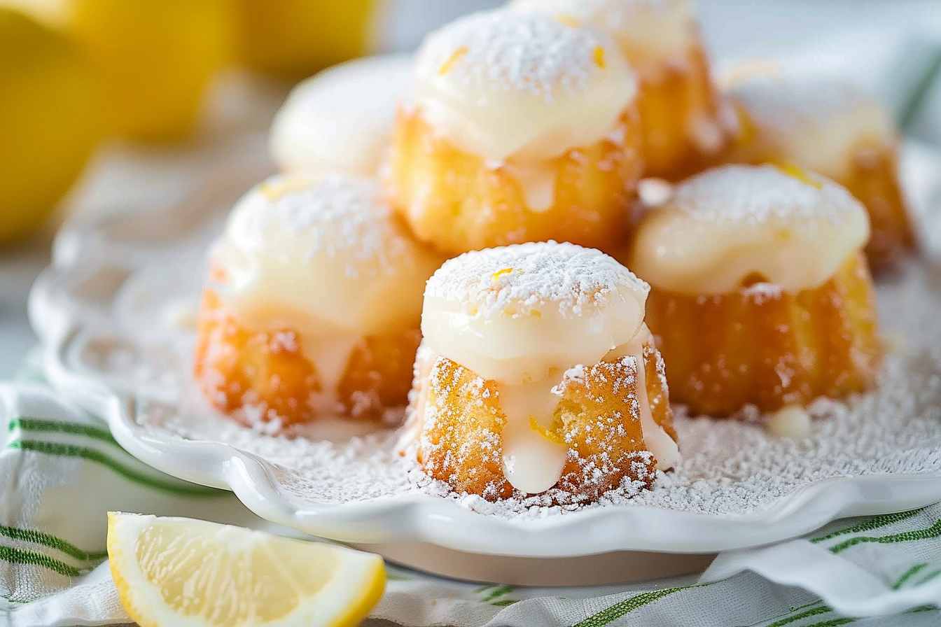 from scratch mini lemon drop cakes 3 simple tasty recipes top