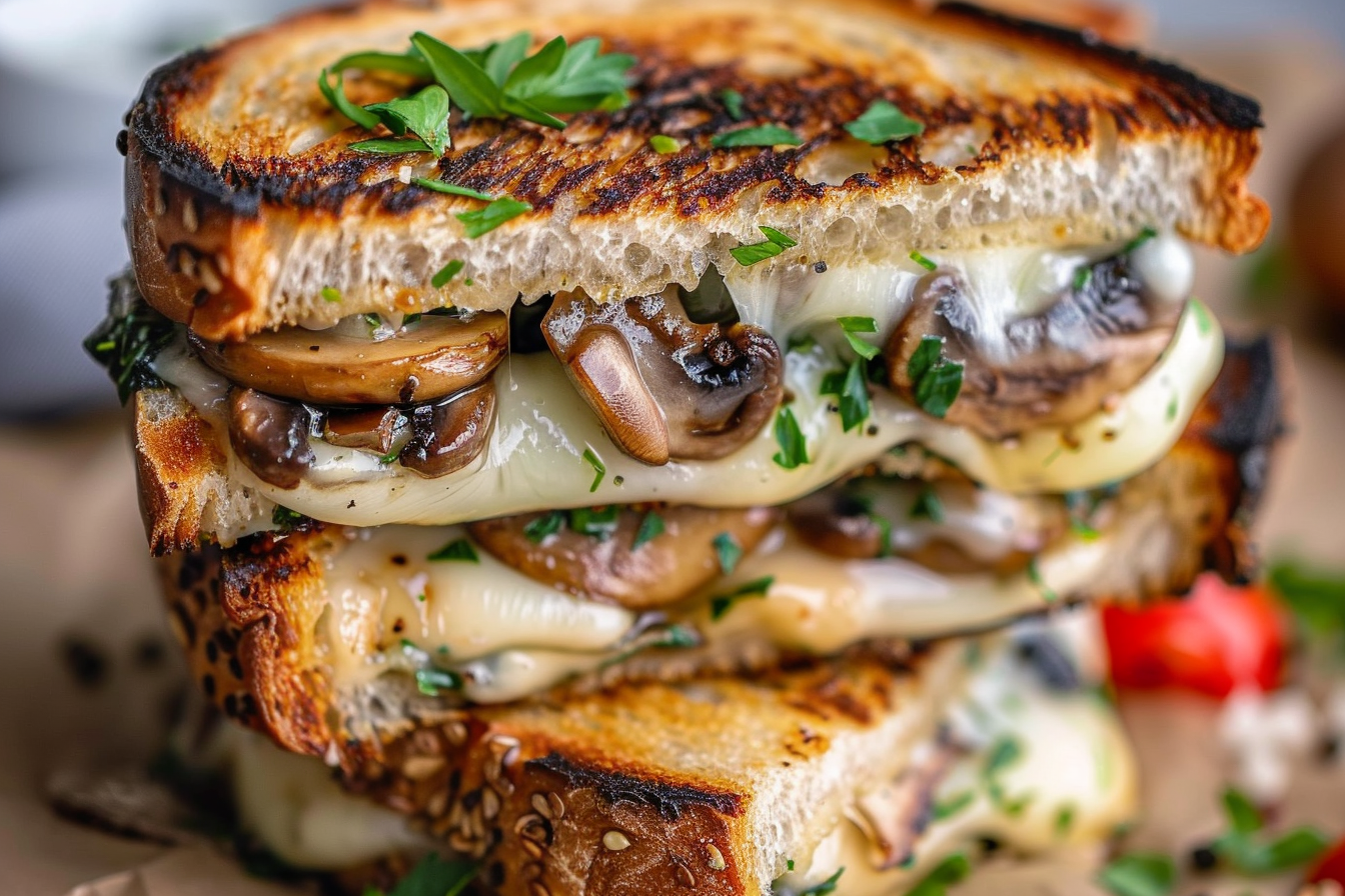 garlic mushroom grilled cheese 6 incredible ideas to make middle
