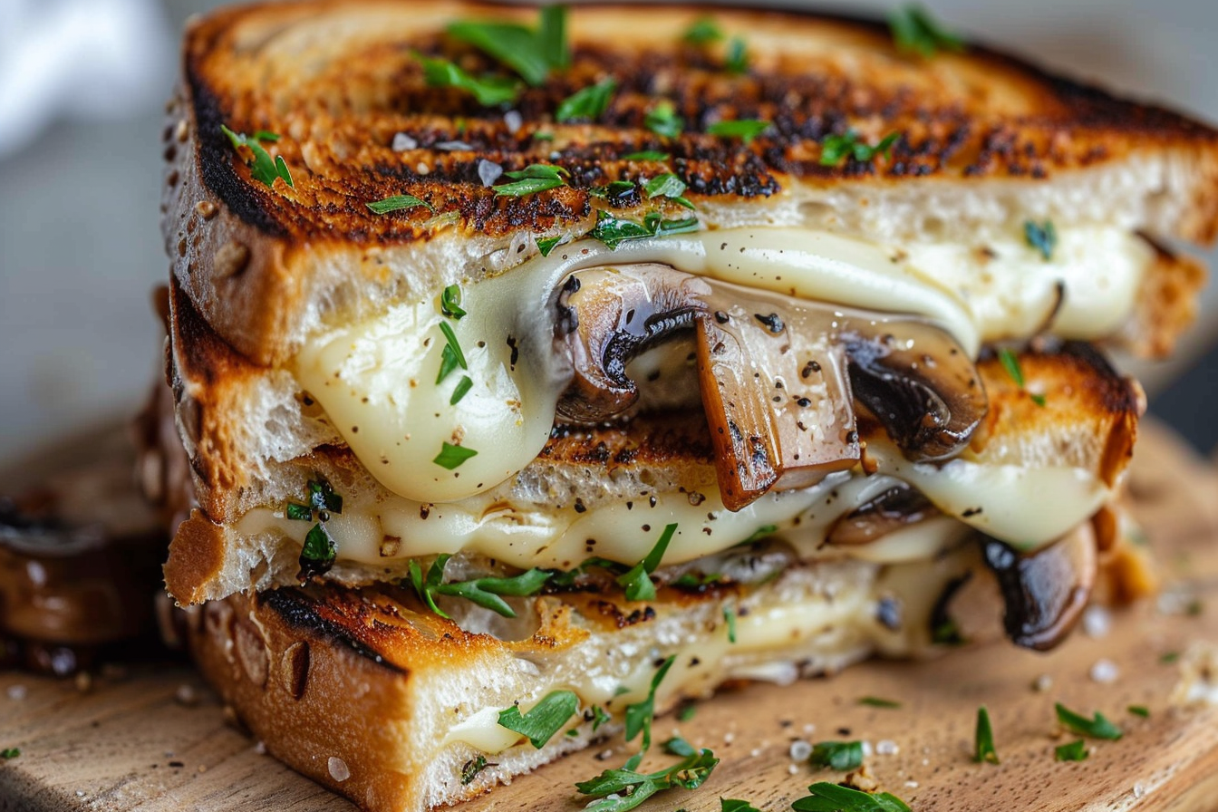 garlic mushroom grilled cheese 6 incredible ideas to make top