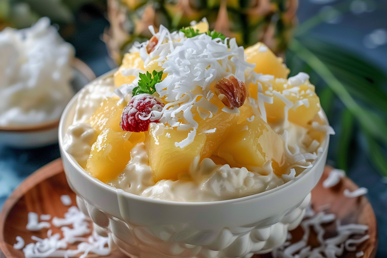 hawaiian pineapple coconut fluff 5 amazing recipes middle 1