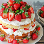 the best strawberry shortcake cake recipe