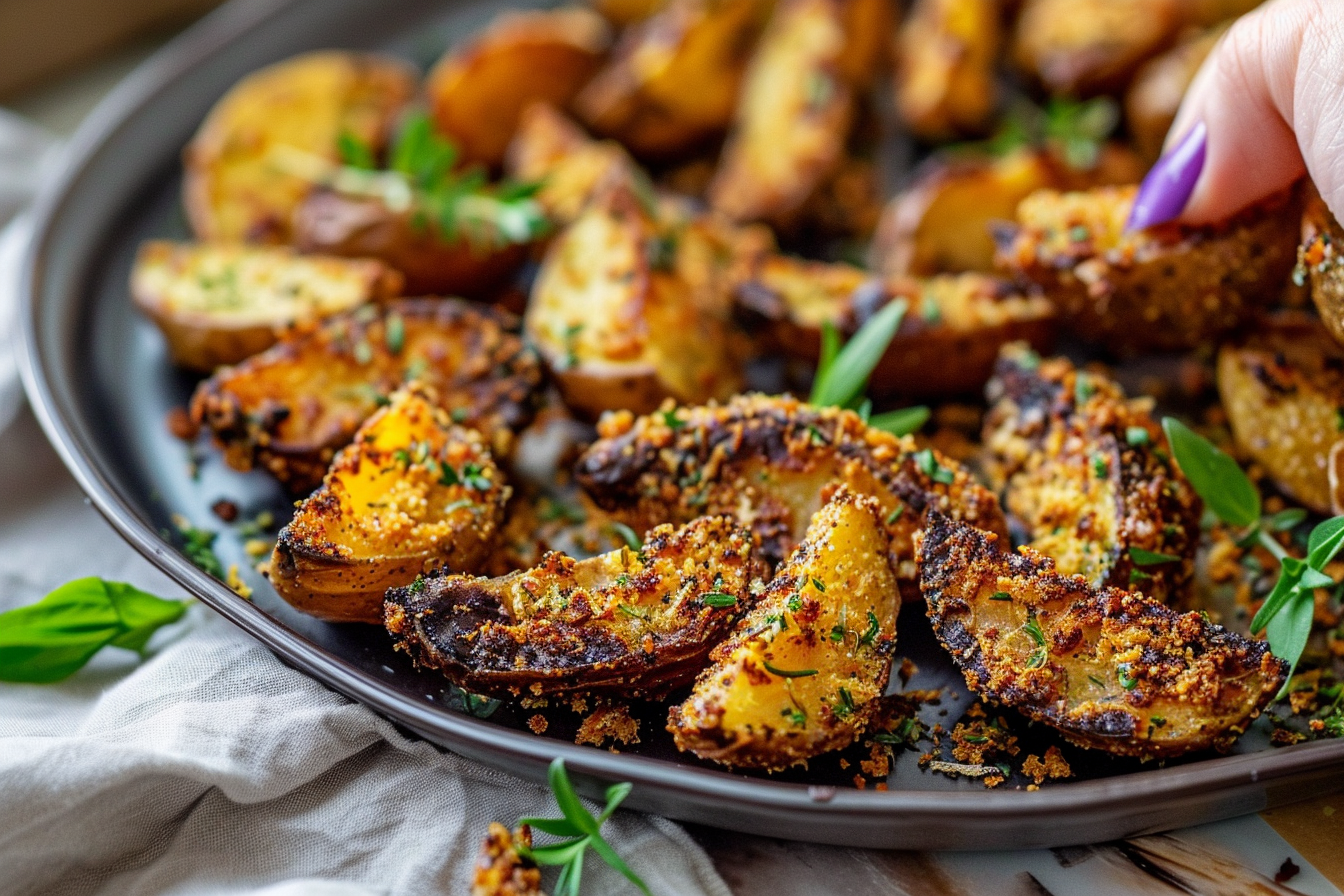parmesan crusted potatoes recipe 6 simple tasty recipes top