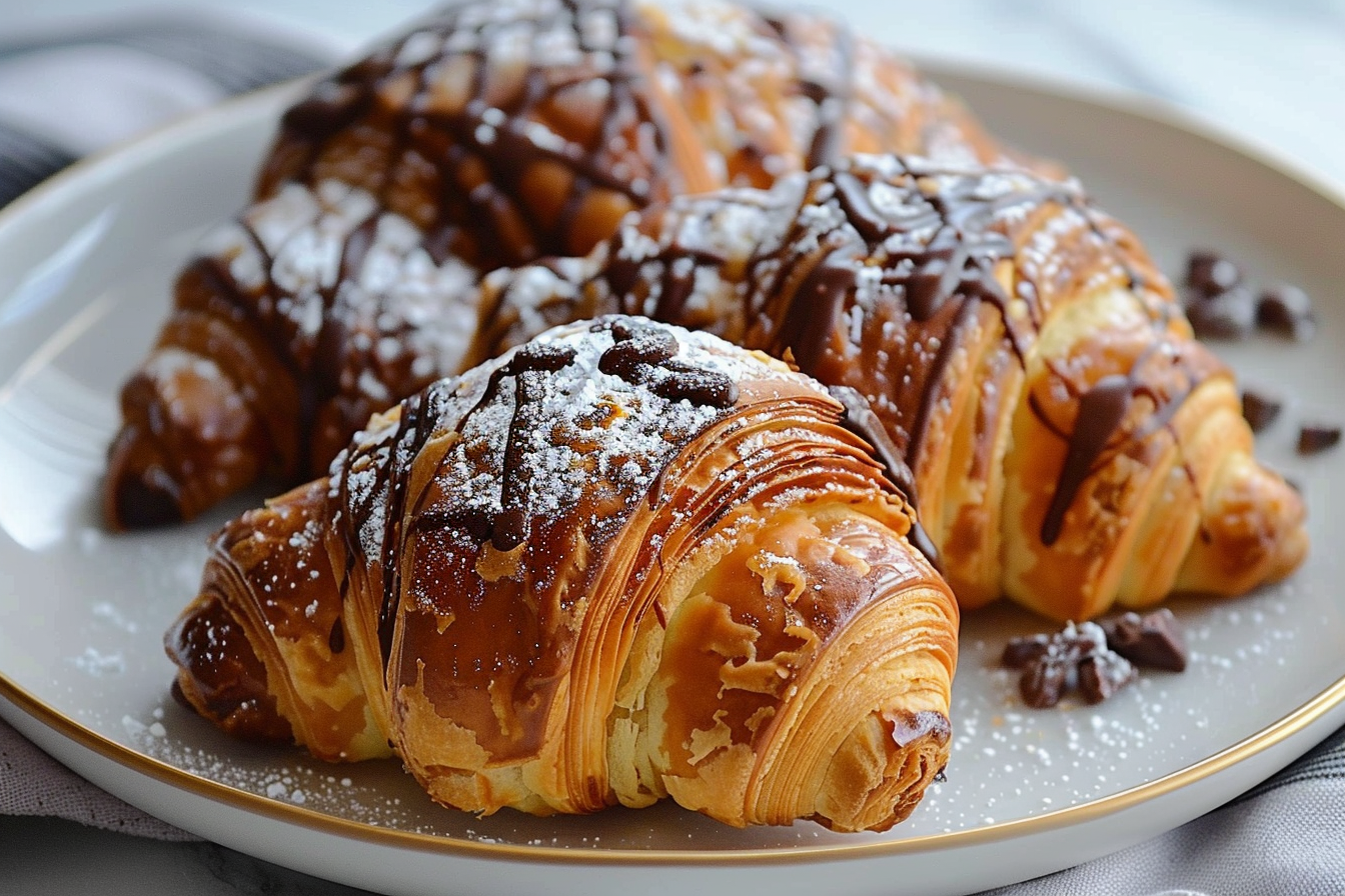quick chocolate croissant breakfast bake 4 decadent ideas top