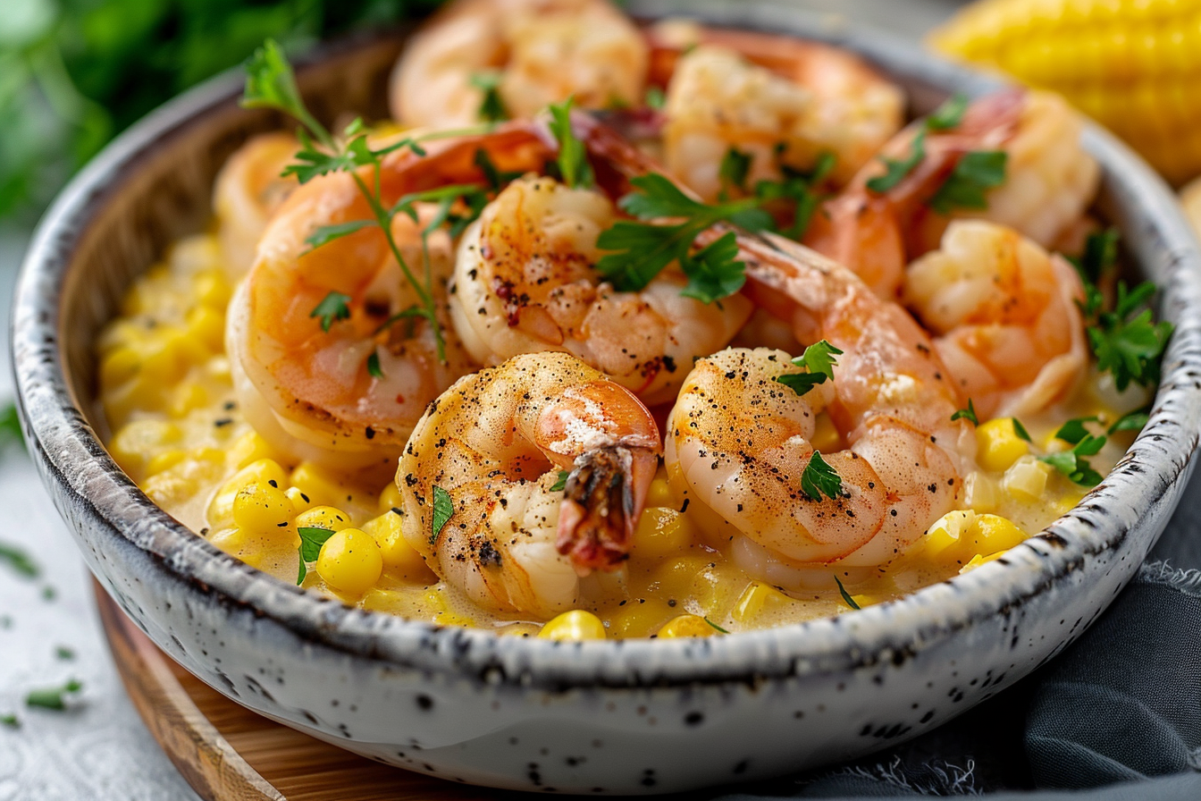 shrimp creamed corn recipe 7 easy delicious recipes middle