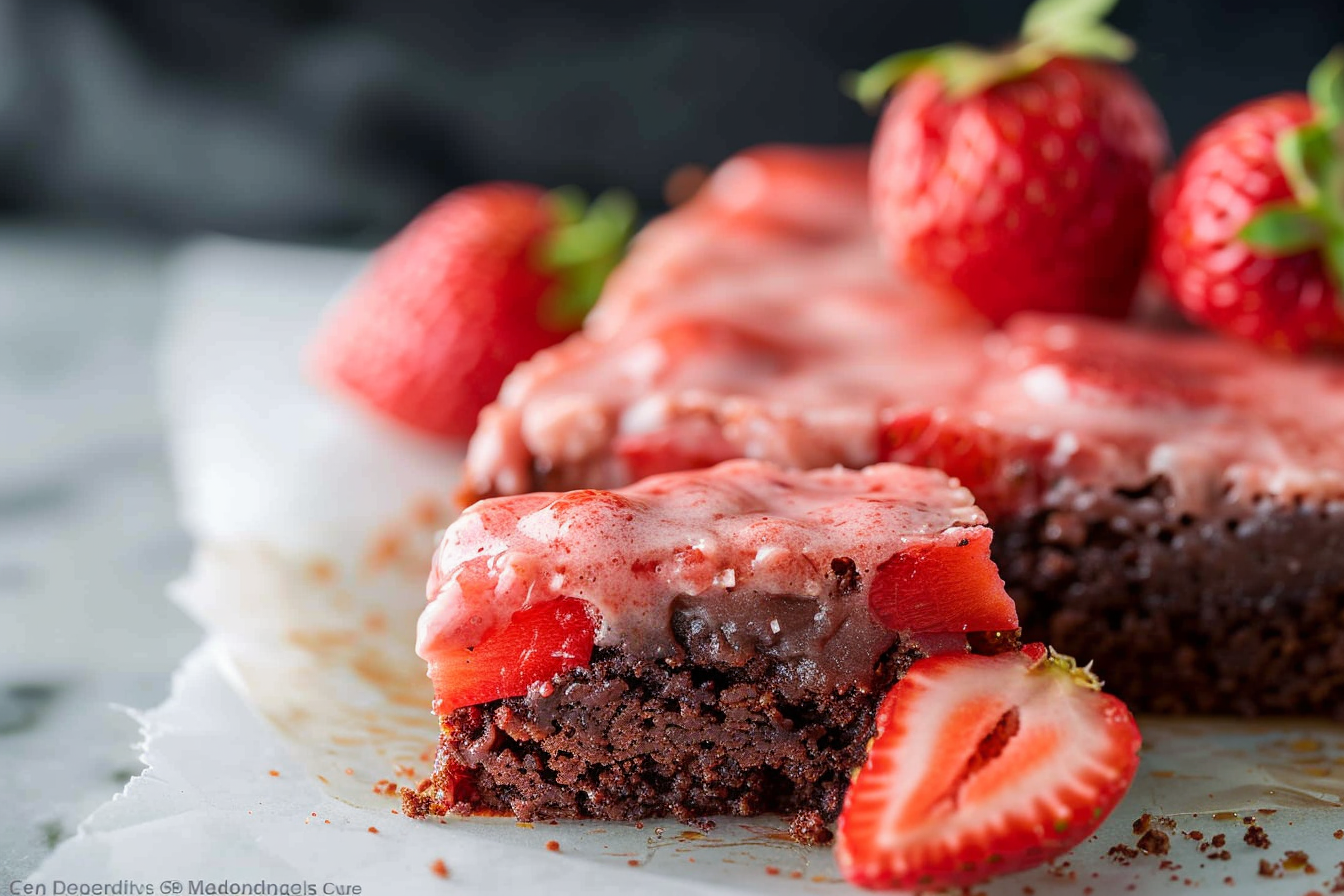 strawberry brownies recipe 6 easy delicious recipes top