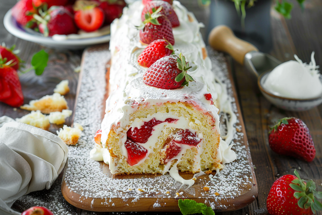 strawberry shortcake cake roll recipe 10 easy recipes end