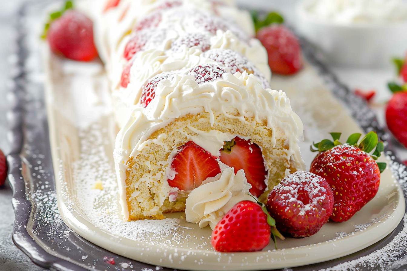 strawberry shortcake cake roll recipe 10 easy recipes top