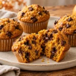 Pumpkin Chocolate Chip Muffins